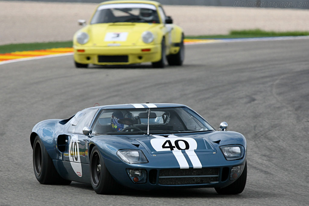 Ford GT40 - Chassis: GT40P/1078 - Driver: Claude Nahum - 2007 Le Mans Series Valencia 1000 km