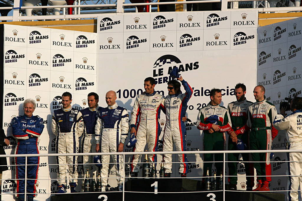 GT1 Podium   - 2007 Le Mans Series Valencia 1000 km