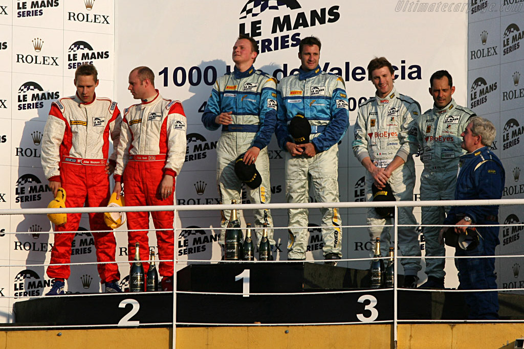 GT2 Podium   - 2007 Le Mans Series Valencia 1000 km