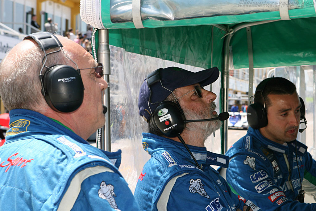 Henri can't believe it either   - 2007 Le Mans Series Valencia 1000 km