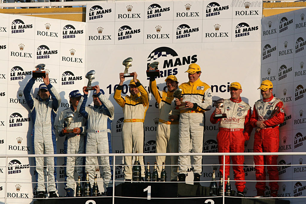 LMP2 Podium   - 2007 Le Mans Series Valencia 1000 km