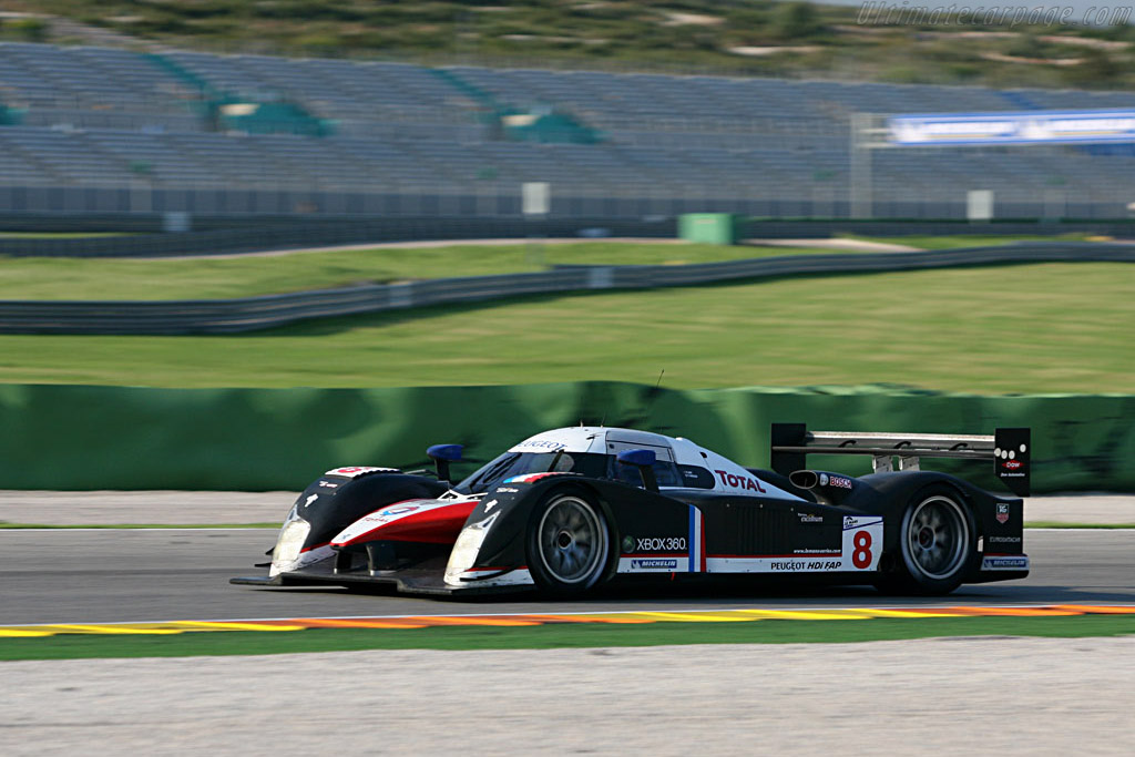 Peugeot 908 HDI FAP - Chassis: 908-03 - Entrant: Team Peugeot Total - 2007 Le Mans Series Valencia 1000 km