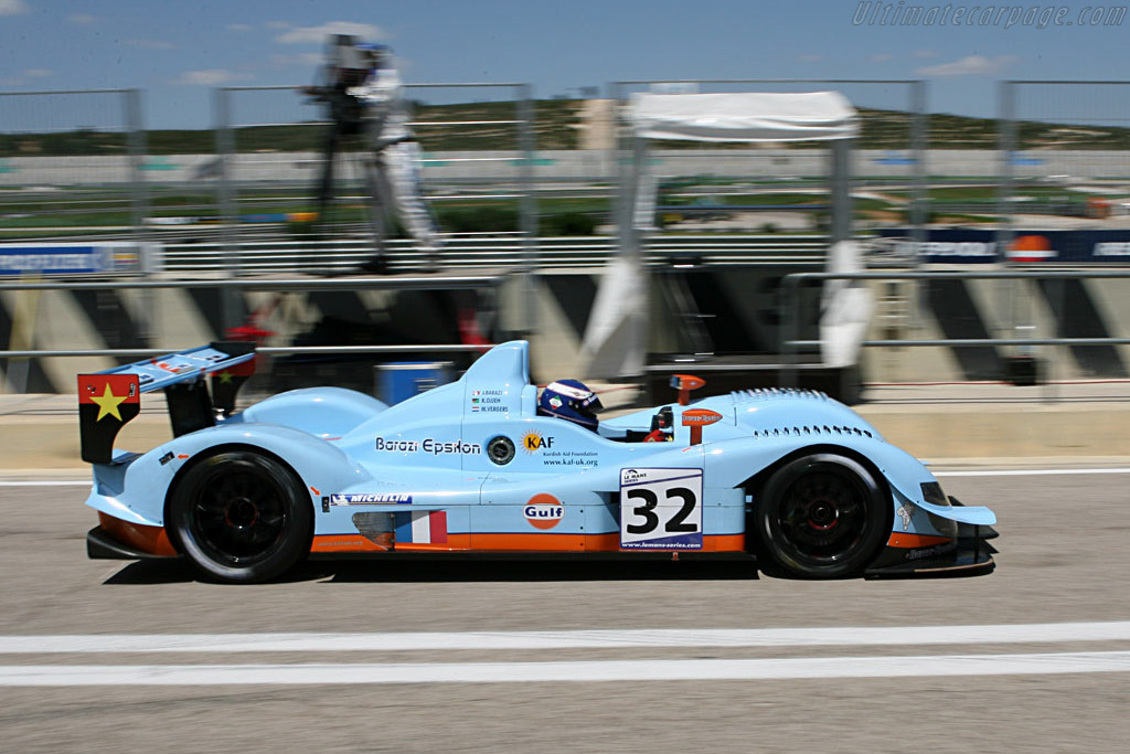 Vergers on his way to pole - Chassis: 07S-01 - Entrant: Barazi Epsilon - 2007 Le Mans Series Valencia 1000 km