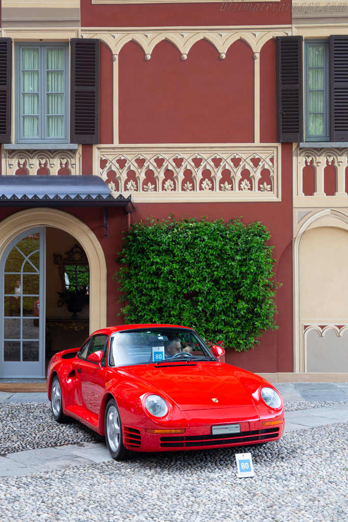 Porsche 959 - Chassis: WPOZZZ95ZJS900216  - Entrant: Giovanni Andrea Innocenti - 2019 Concorso d'Eleganza Villa d'Este