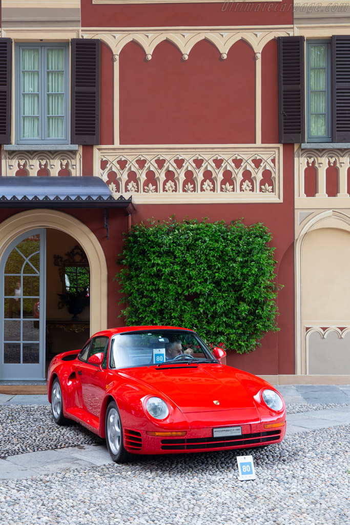 Porsche 959 - Chassis: WP0ZZZ95ZJS900216  - Entrant: Giovanni Andrea Innocenti - 2019 Concorso d'Eleganza Villa d'Este