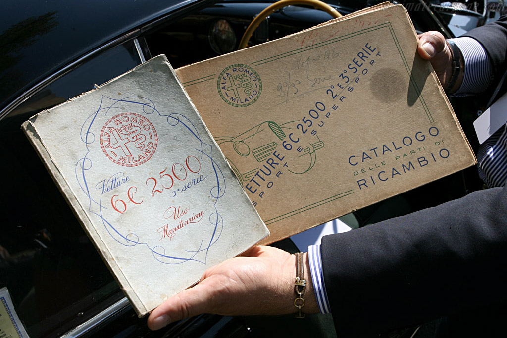 Alfa Romeo 6C 2500 SS Villa d'Este Coupe - Chassis: 915884  - 2006 Concorso d'Eleganza Villa d'Este
