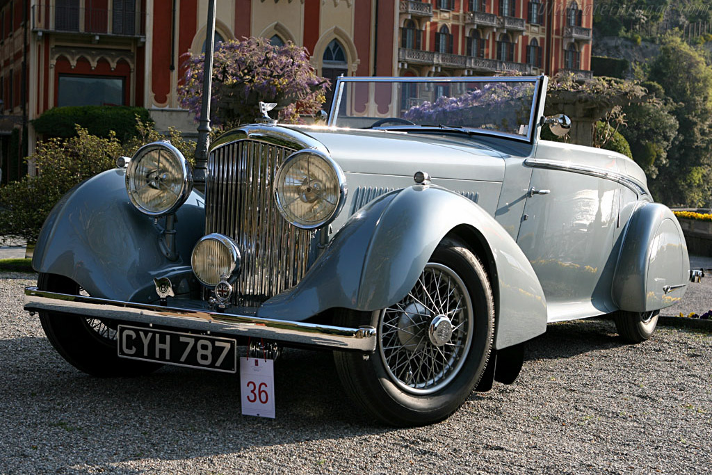 Bentley 4 1/4 Litre Mulliner Streamlined DHC   - 2006 Concorso d'Eleganza Villa d'Este