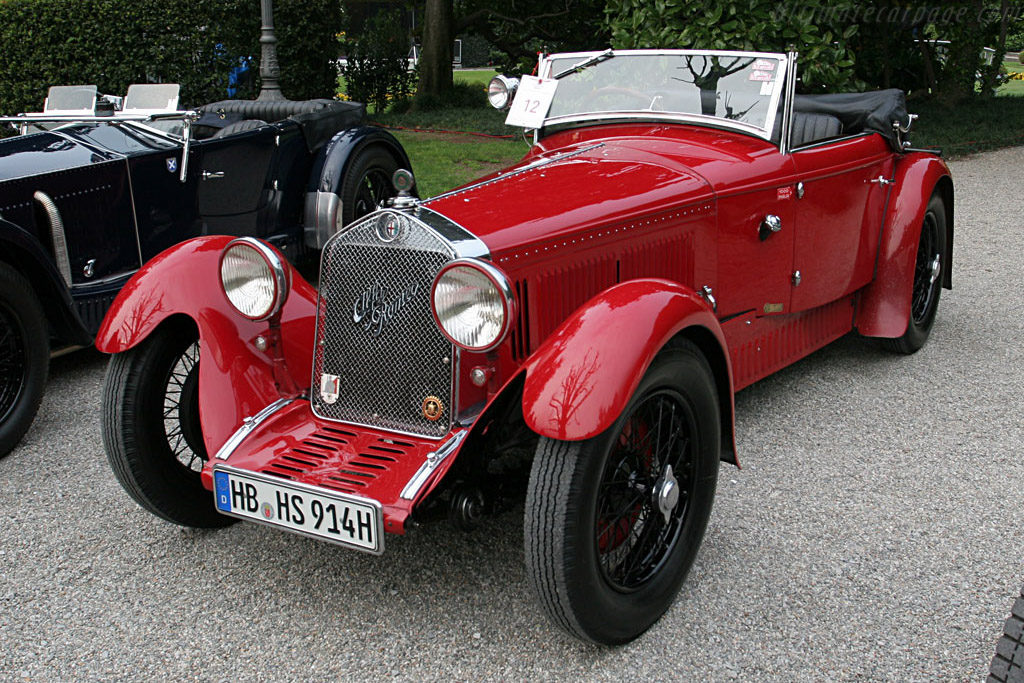 Alfa Romeo 6C 1750 GS Brichet Spider - Chassis: 10812301  - 2007 Concorso d'Eleganza Villa d'Este