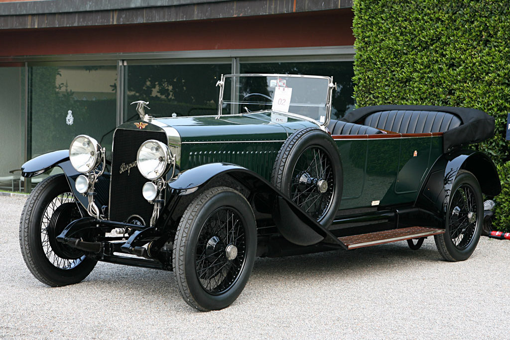 Hispano Suiza H6 Duvivier Tourer   - 2007 Concorso d'Eleganza Villa d'Este