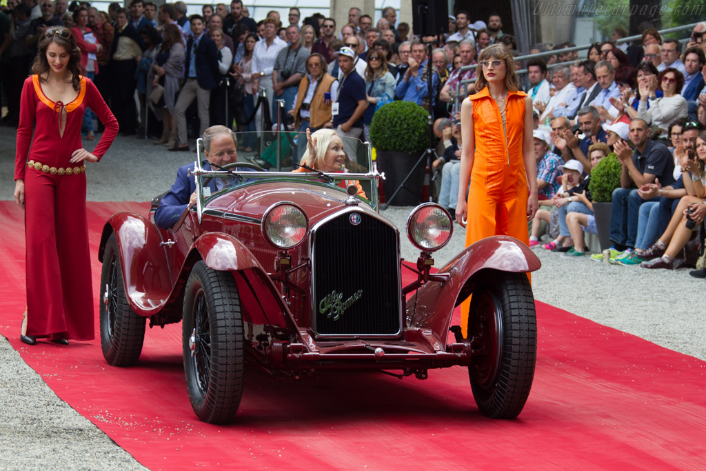 Alfa Romeo 8C 2300 Zagato Spider - Chassis: 2211052 - Entrant: David and Giny Sydorick - 2015 Concorso d'Eleganza Villa d'Este