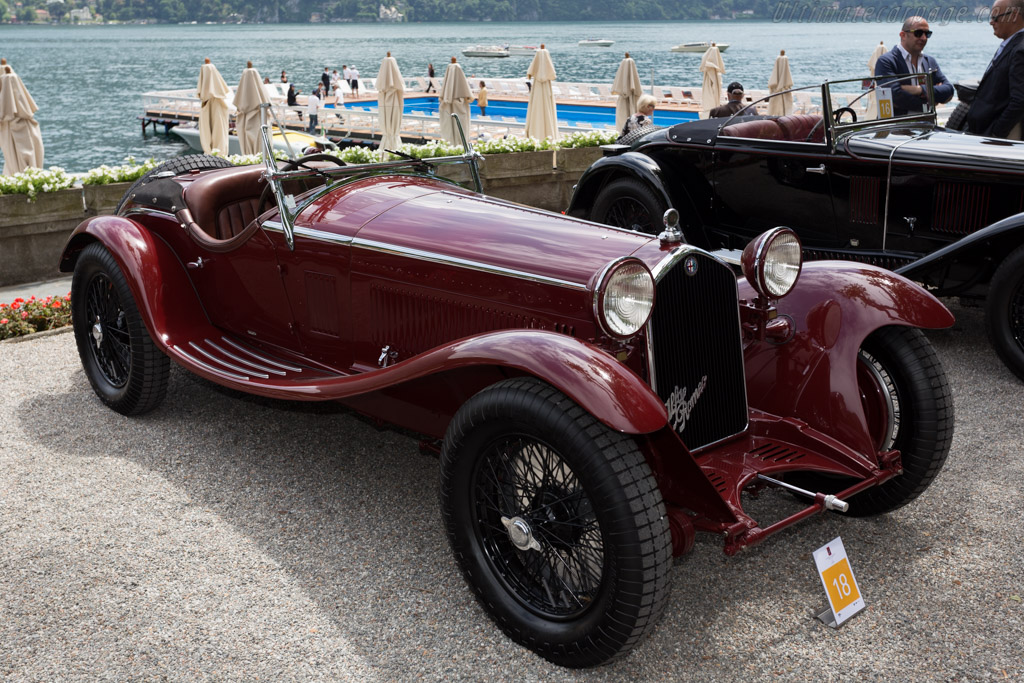 Alfa Romeo 8C 2300 Zagato Spider - Chassis: 2211052 - Entrant: David and Giny Sydorick - 2015 Concorso d'Eleganza Villa d'Este