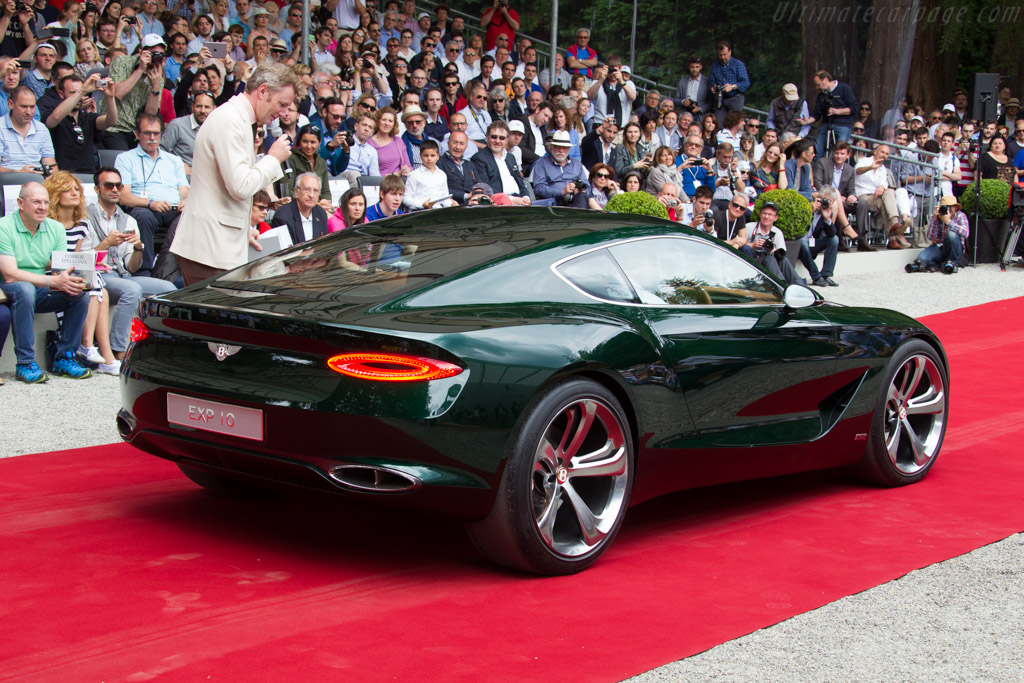 Bentley EXP10  - Entrant: Bentley Motors - 2015 Concorso d'Eleganza Villa d'Este