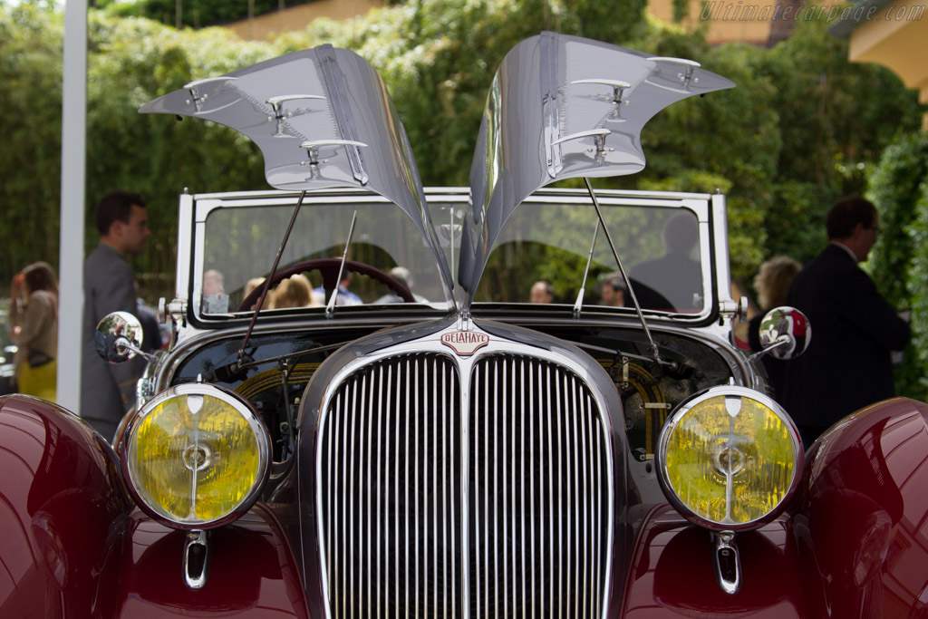 Delahaye 135M Figoni & Falaschi Cabriolet - Chassis: 800308 - Entrant: Jacques Dayez - 2015 Concorso d'Eleganza Villa d'Este