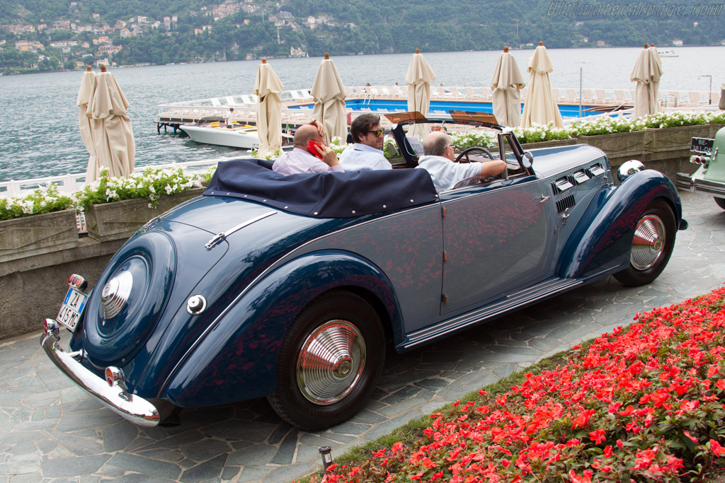 Lancia Astura Stabilimenti Farina Cabriolet - Chassis: 33-3369 - Entrant: Giuseppe Bruni - 2015 Concorso d'Eleganza Villa d'Este