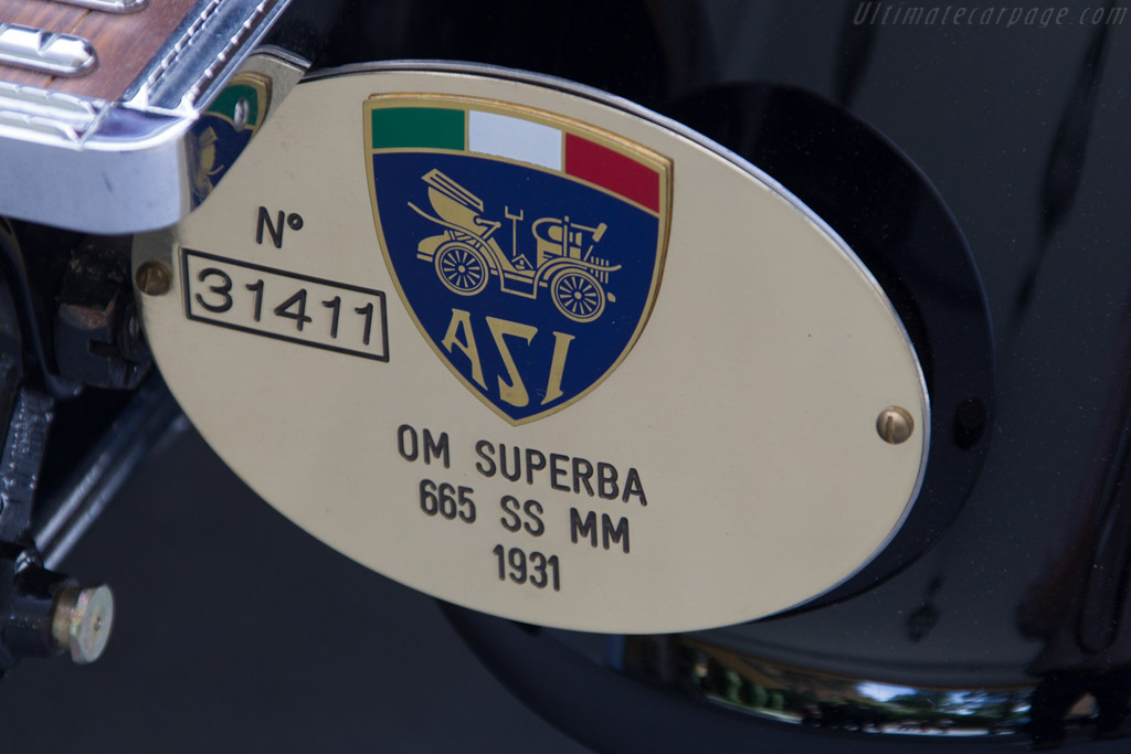 OM Superba 665 SS MM - Chassis: 665108 - Entrant: Silvia Nicolis - 2015 Concorso d'Eleganza Villa d'Este