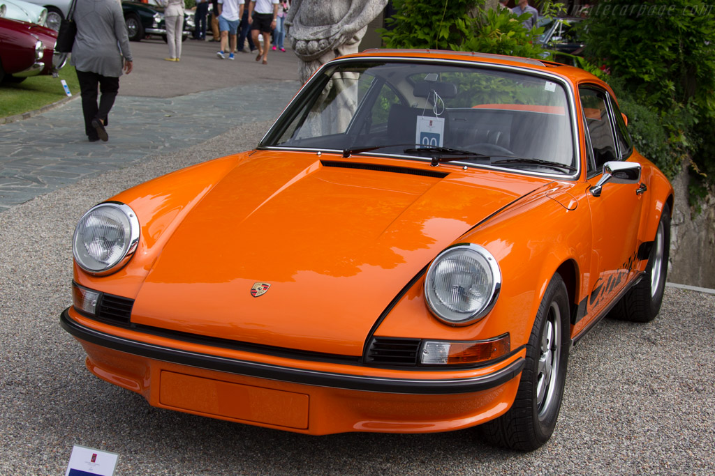 Porsche 911 Carrera RS 2.7 - Chassis: 911 360 1376 - Entrant: Mauro Bertocchi - 2015 Concorso d'Eleganza Villa d'Este