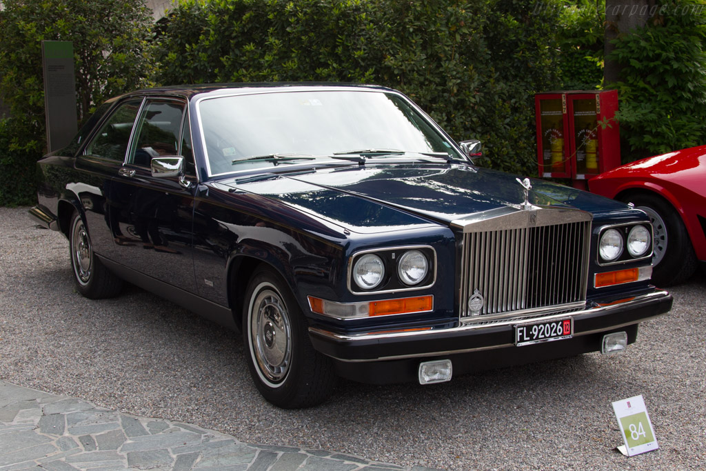 Rolls-Royce Camargue - Chassis: JR613879 - Entrant: Livia Firt-Gutova - 2015 Concorso d'Eleganza Villa d'Este