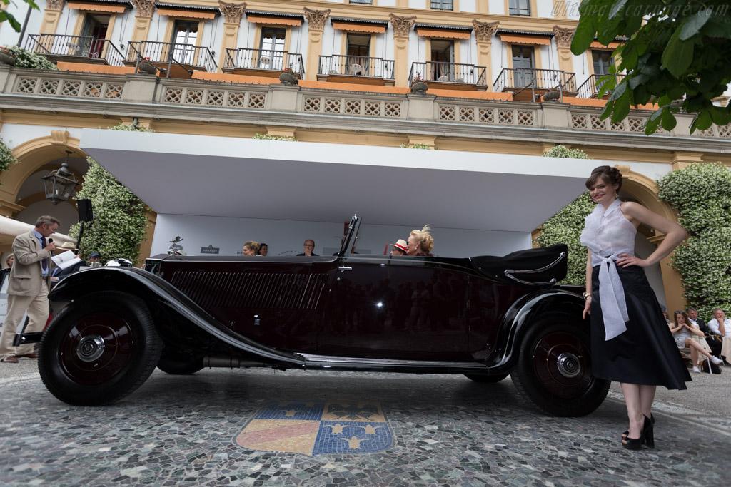 Rolls-Royce Phantom II Continental Barker Drophead Coupe - Chassis: 186MY - Entrant: Livio Cossutti - 2015 Concorso d'Eleganza Villa d'Este