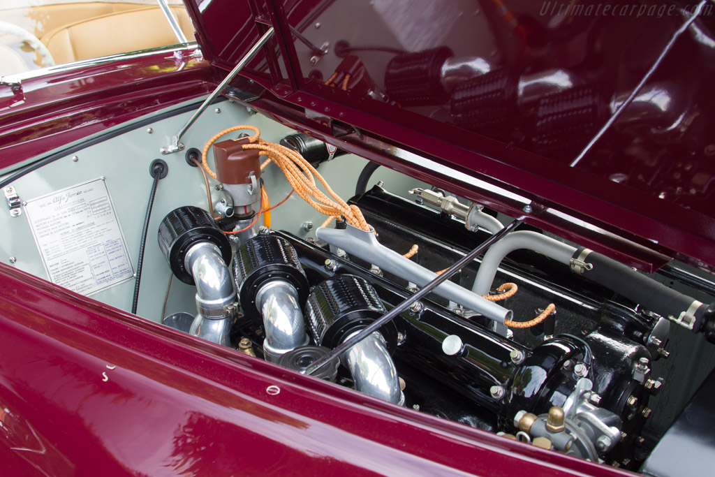 Alfa Romeo 6C 2500 SS Pinin Farina Cabriolet - Chassis: 915922 - Entrant: Rosie Marie & Herbert Wysard - 2017 Concorso d'Eleganza Villa d'Este