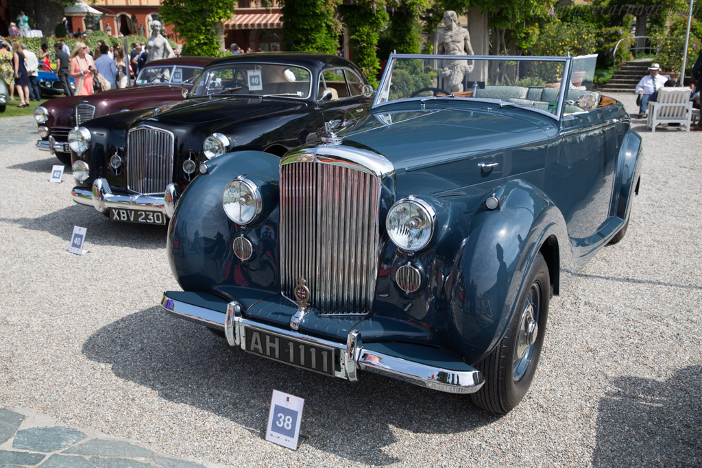 Bentley Mk VI Mulliner DHC - Chassis: B42AK - Entrant: Norbert Seeger - 2017 Concorso d'Eleganza Villa d'Este