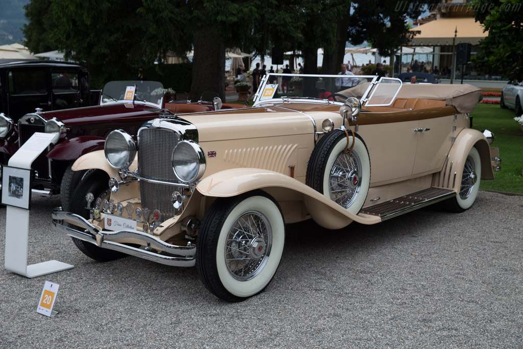 Duesenberg J Murphy Convertible Sedan - Chassis: 2315 J-391 - Entrant: Ion Tiriac - 2017 Concorso d'Eleganza Villa d'Este