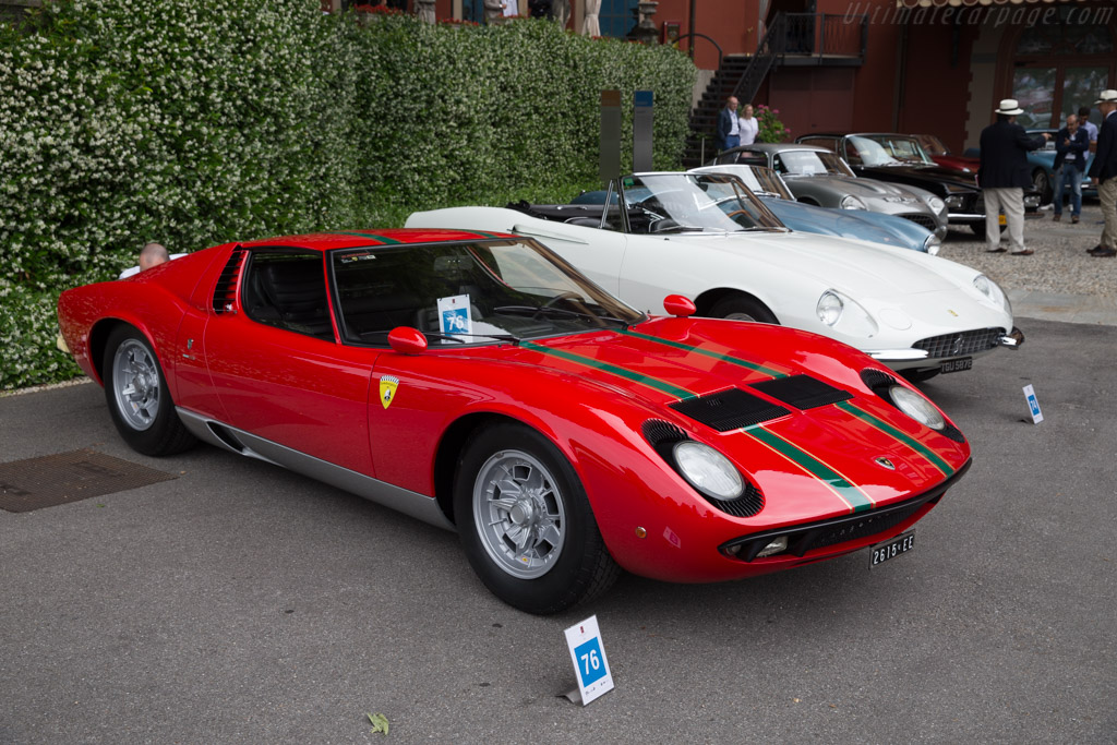 Lamborghini Miura - Chassis: 3480 - Entrant: Jean-Pierre Slavic - 2017 Concorso d'Eleganza Villa d'Este