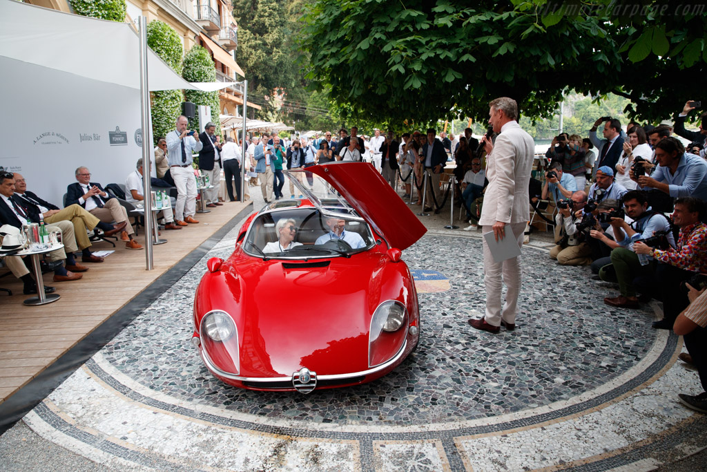 Alfa Romeo Tipo 33 Stradale - Chassis: 75033.110 - Entrant: Albert Spiess - 2018 Concorso d'Eleganza Villa d'Este