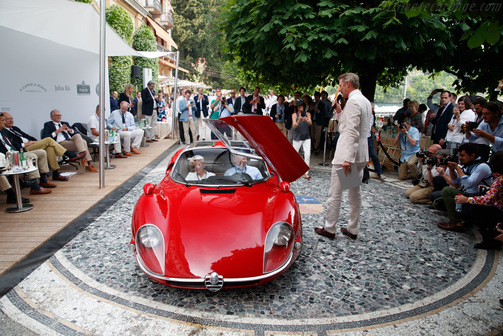 Alfa Romeo Tipo 33 Stradale - Chassis: 75033.110 - Entrant: Albert Spiess - 2018 Concorso d'Eleganza Villa d'Este