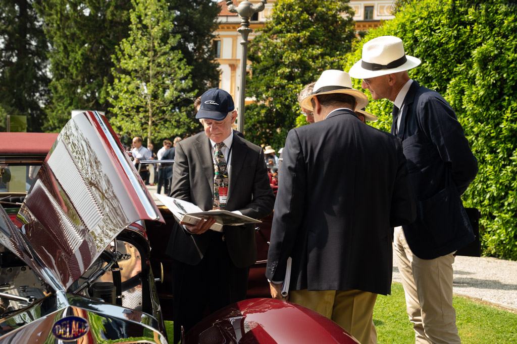 Delage D8-120 Chapron Cabriolet - Chassis: 51760 - Entrant: Peter Mullin - 2018 Concorso d'Eleganza Villa d'Este