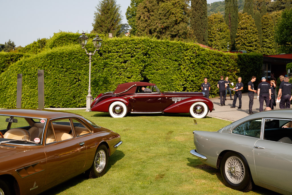 Delage D8-120 Chapron Cabriolet - Chassis: 51760 - Entrant: Peter Mullin - 2018 Concorso d'Eleganza Villa d'Este