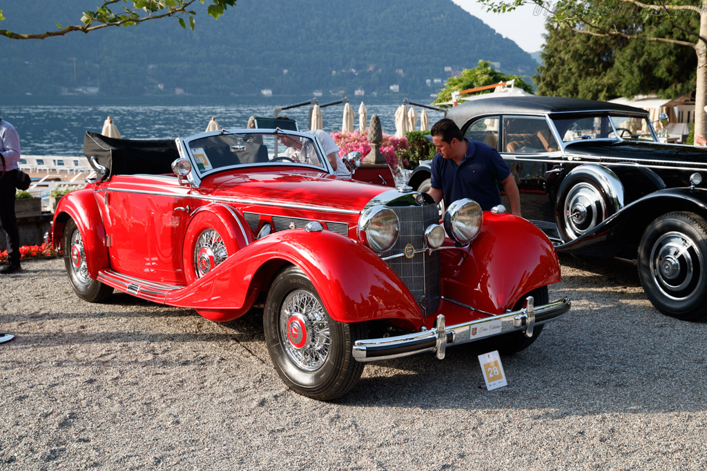 Mercedes-Benz 540K Cabriolet A - Chassis: 169363 - Entrant: Ion Tiriac - 2018 Concorso d'Eleganza Villa d'Este