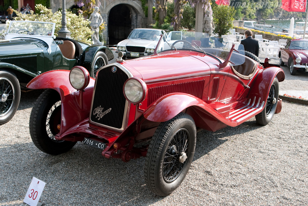 Alfa Romeo 6C 1750 GS Touring Spider - Chassis: 121215050  - 2009 Concorso d'Eleganza Villa d'Este