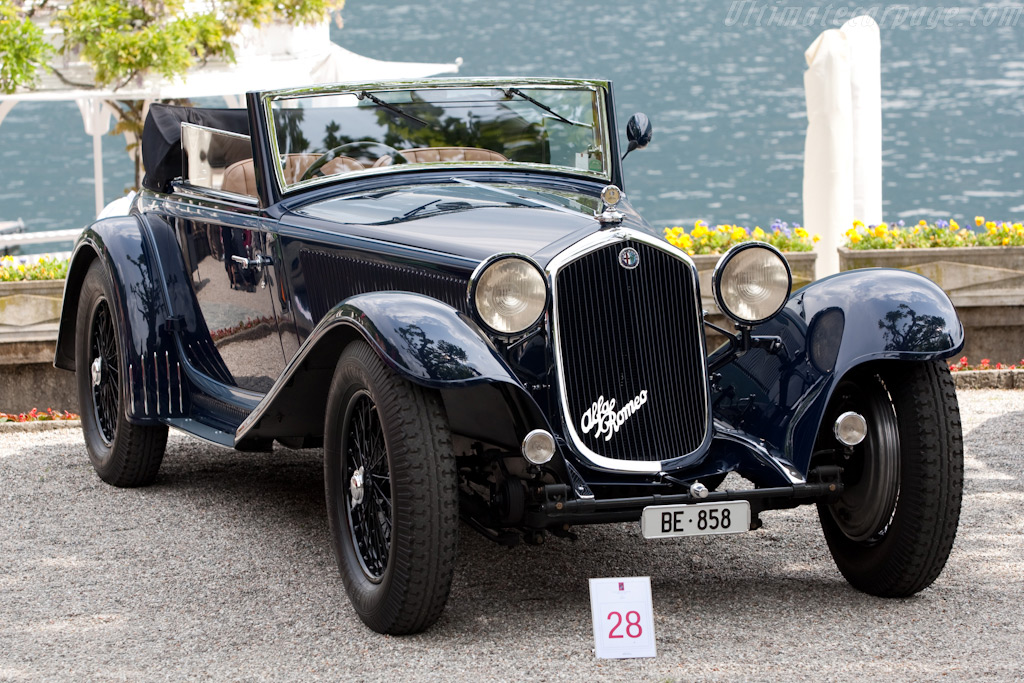 Alfa Romeo 8C 2300 Stabilimenti Farina Cabriolet - Chassis: 2311217  - 2009 Concorso d'Eleganza Villa d'Este