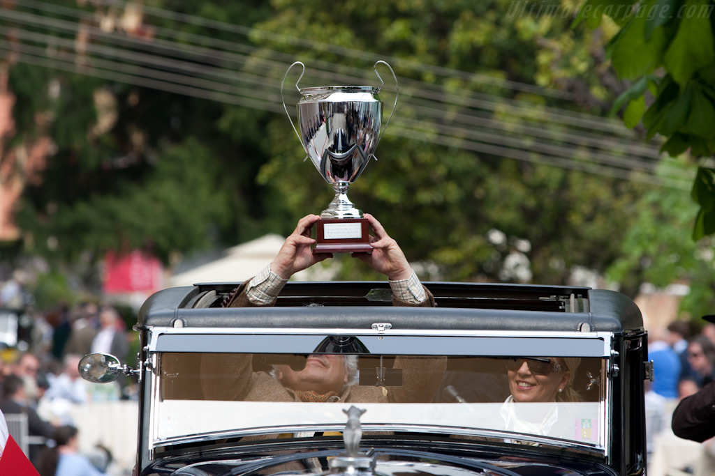 Frans van Haren with the Trofeo Automobile Club di Como - Chassis: YR5088  - 2009 Concorso d'Eleganza Villa d'Este