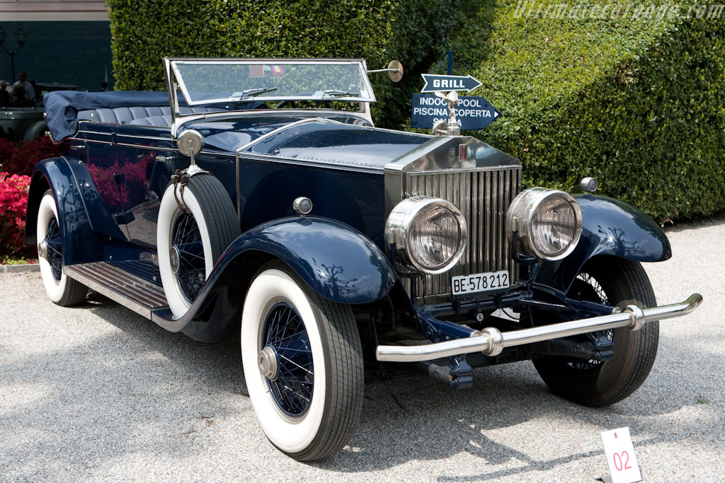 Rolls-Royce Phantom I Brewster Cabriolet   - 2009 Concorso d'Eleganza Villa d'Este