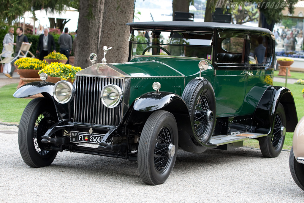 Rolls-Royce Phantom I Hooper Sports Saloon   - 2009 Concorso d'Eleganza Villa d'Este