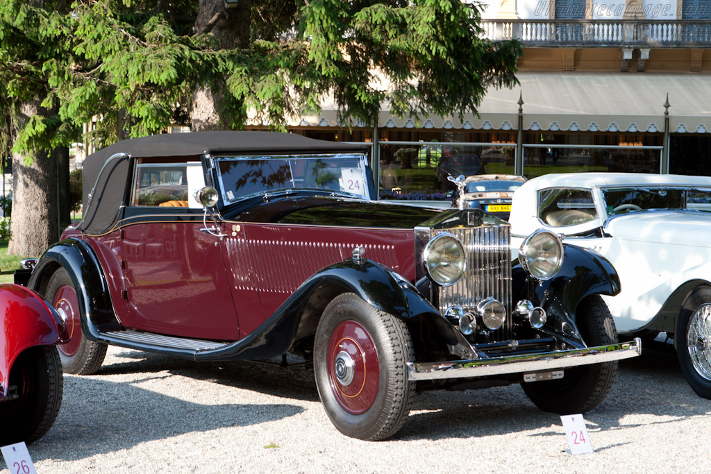 Rolls-Royce Phantom II Continental Barker DHC - Chassis: 186MY  - 2011 Concorso d'Eleganza Villa d'Este