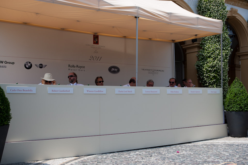 The Jury   - 2011 Concorso d'Eleganza Villa d'Este