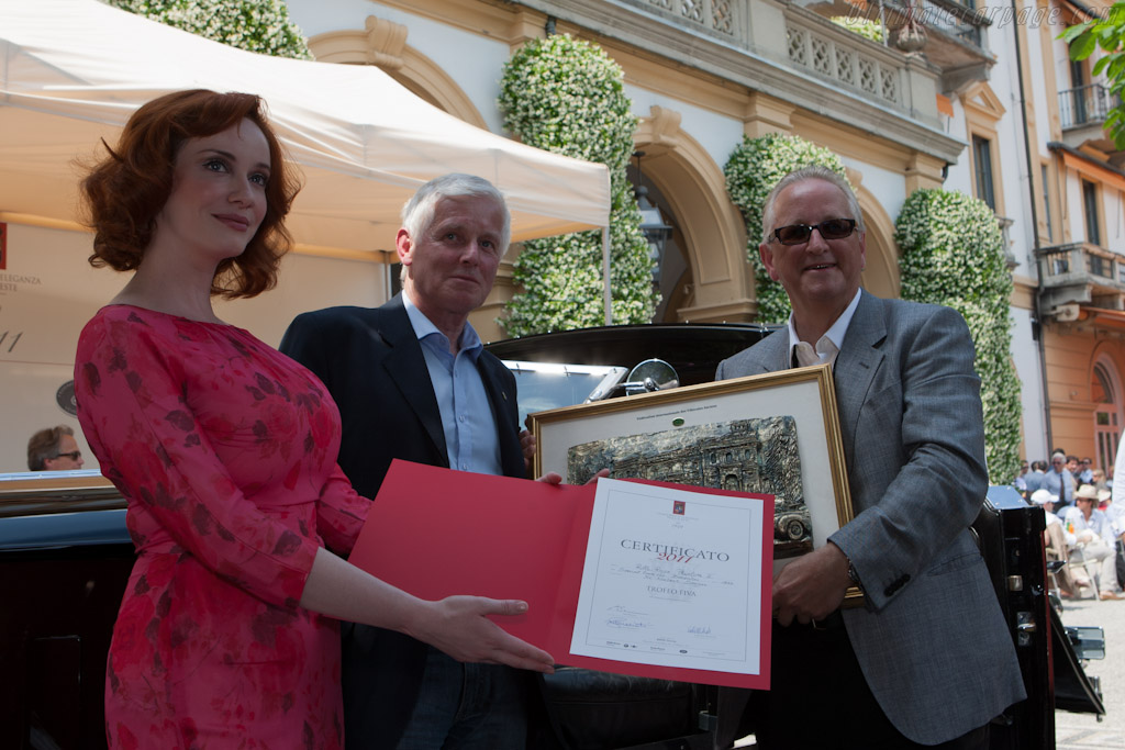 Winner FIVA Trophy for best preserved Pre-War   - 2011 Concorso d'Eleganza Villa d'Este