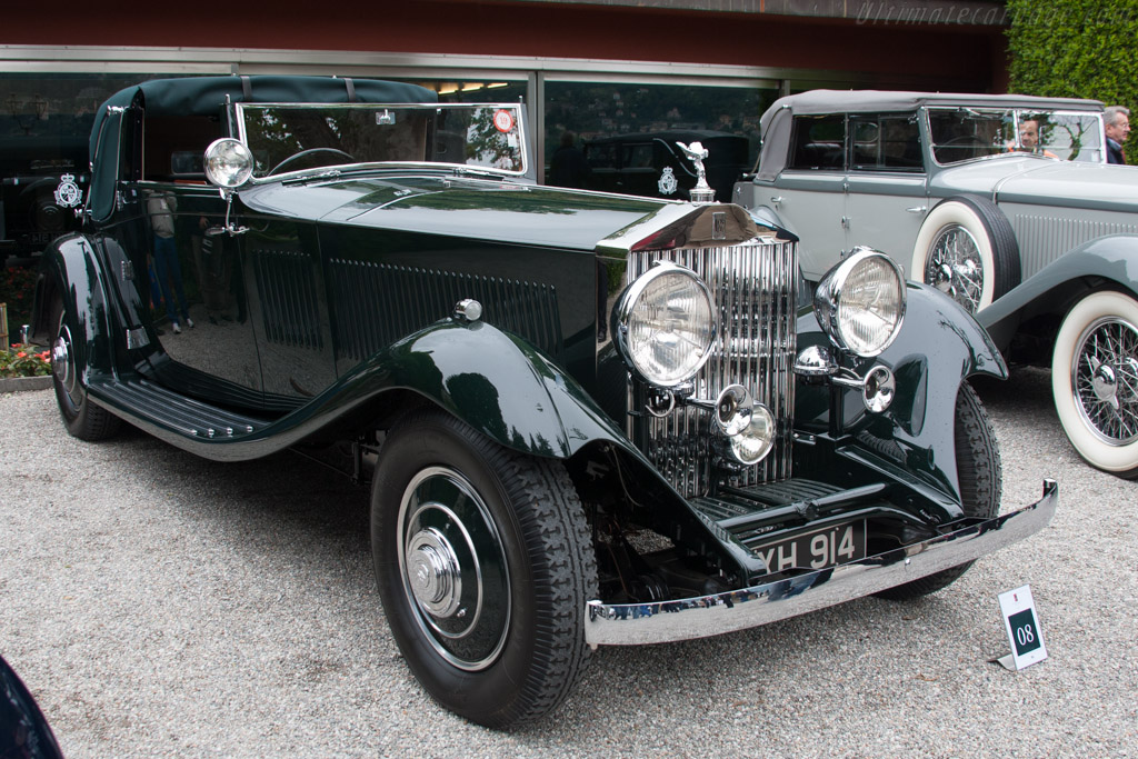 Rolls-Royce Phantom II Continental Gurney Nutting Sedanca   - 2013 Concorso d'Eleganza Villa d'Este