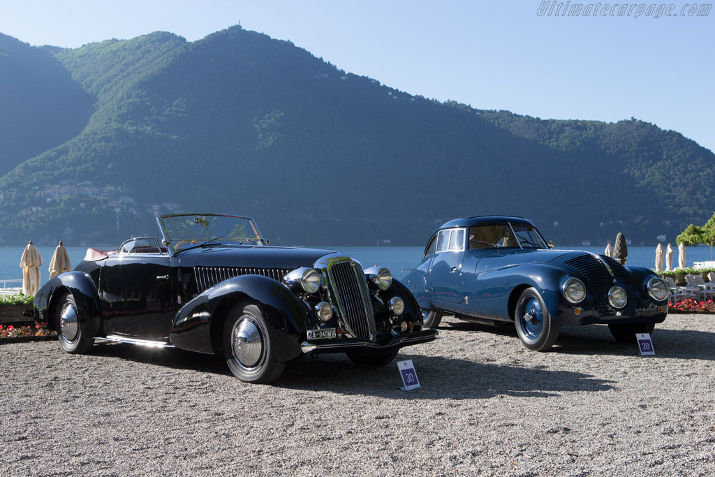Lancia Aprilia Pinin Farina Spider - Chassis: 39-2454 - Entrant: Maria Teresa Orecchia - 2014 Concorso d'Eleganza Villa d'Este