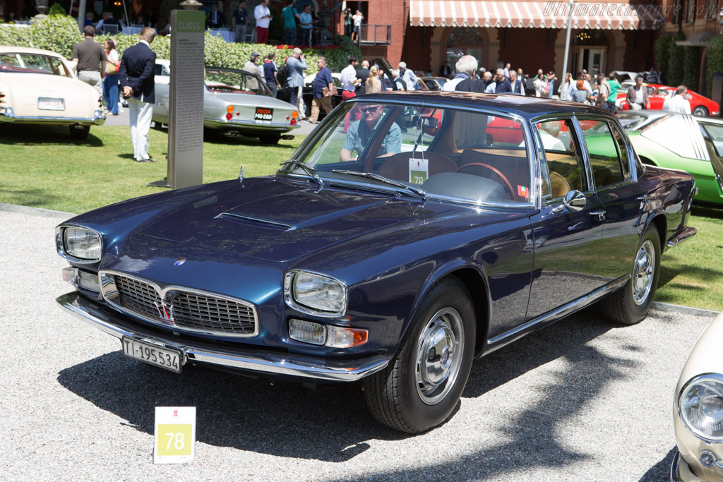 Maserati Quattroporte - Chassis: AM107 466 - Entrant: Ermanno Keller - 2014 Concorso d'Eleganza Villa d'Este