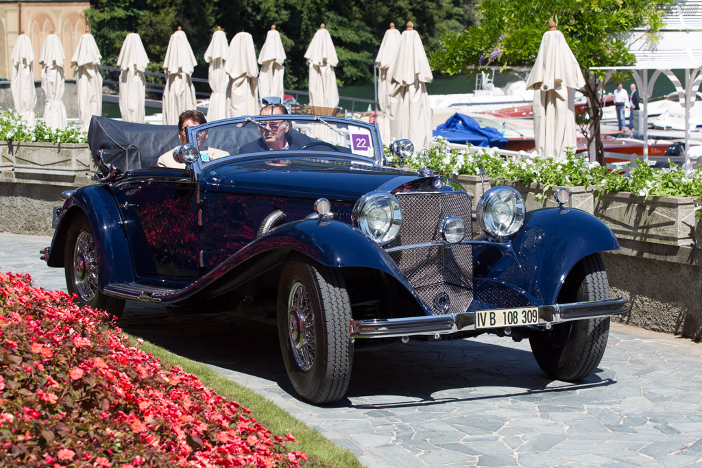 Mercedes-Benz 500K Cabriolet A - Chassis: 113717 - Entrant: Winfried Ritter - 2014 Concorso d'Eleganza Villa d'Este