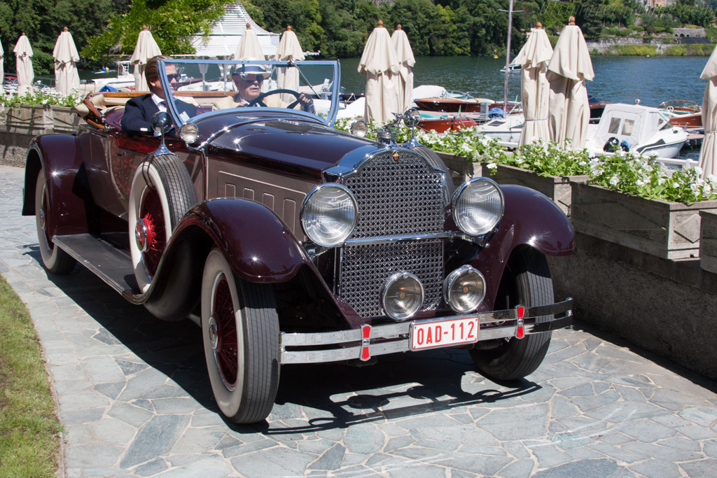 Packard 640 Custom Eight Roadster - Chassis: 176052 - Entrant: Roland d'Ieteren - 2014 Concorso d'Eleganza Villa d'Este