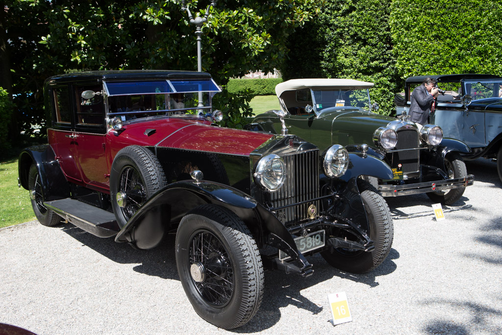 Rolls-Royce Phantom I Hooper Saloon - Chassis: 91EH - Entrant: Knud Sassmannshausen - 2014 Concorso d'Eleganza Villa d'Este