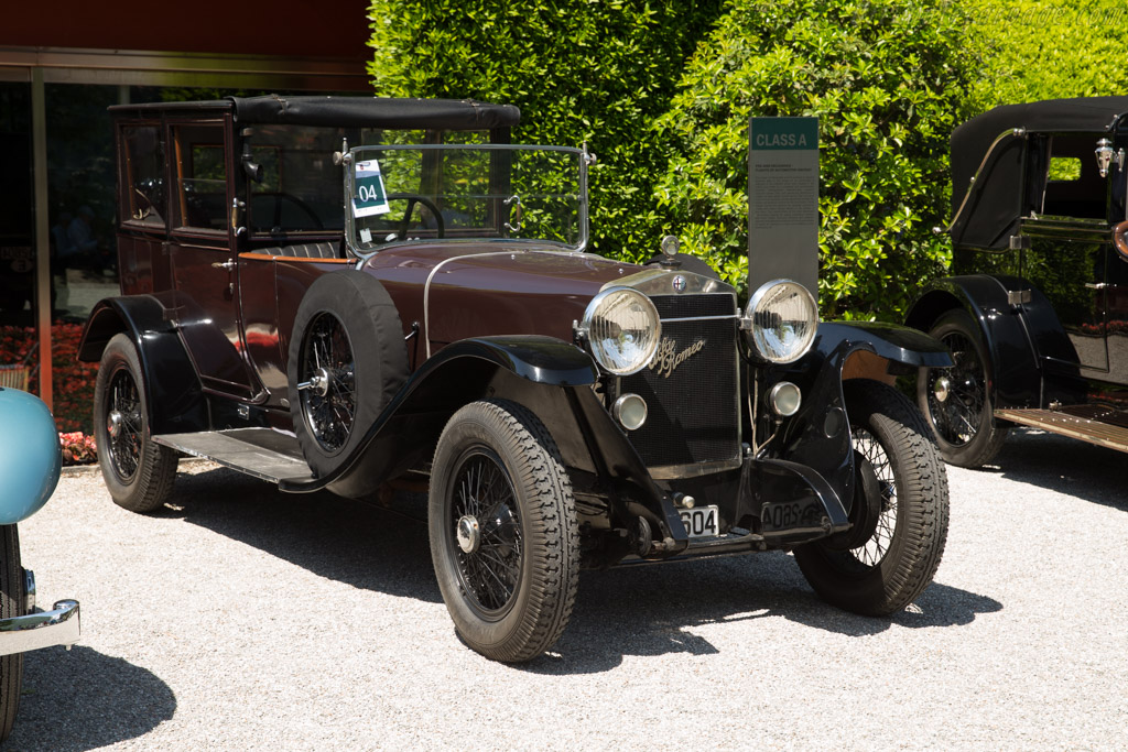 Alfa Romeo RL Normale Farré Coupe de Ville - Chassis: 7940 - Entrant: Manfred Sontheimer - 2016 Concorso d'Eleganza Villa d'Este