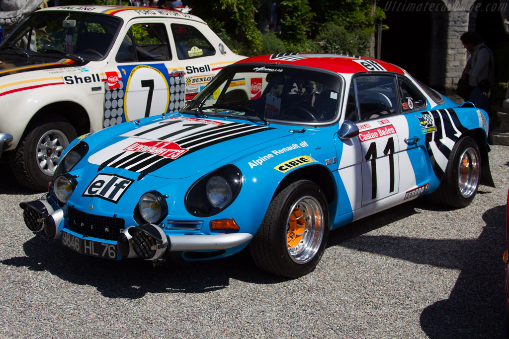 Alpine A110 1800 Group IV - Chassis: 18385 - Entrant: Jürgen Clauss - 2016 Concorso d'Eleganza Villa d'Este