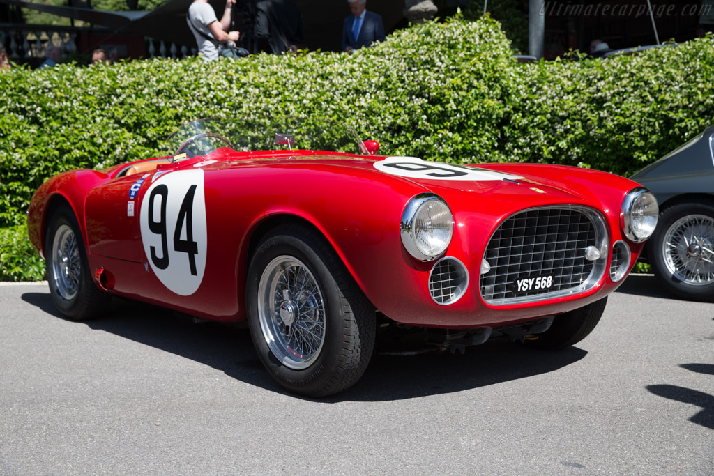 Ferrari 225 S Vignale Spider - Chassis: 0154ED - Entrant: José M. Fernandez - 2016 Concorso d'Eleganza Villa d'Este