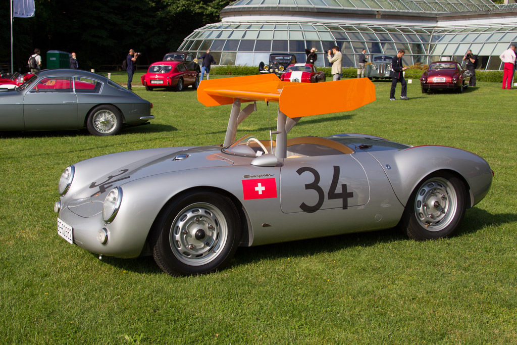 Porsche 550 RS - Chassis: 550-0031 - Entrant: Ugo Gussalli Beretta - 2016 Concorso d'Eleganza Villa d'Este