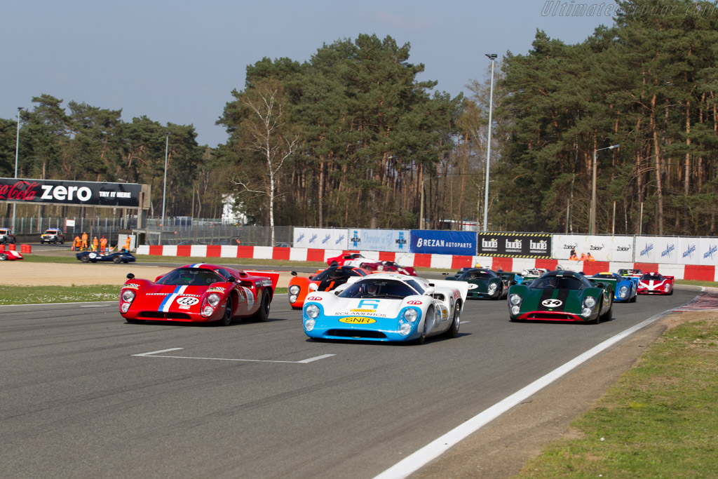 Lola T70 Mk3B Coupe - Chassis: SL76/153 - Driver: Leo Voyazides / Simon Hadfield - 2016 Zolder Masters Festival